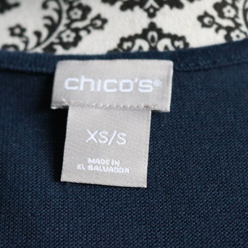 Chico’s Bat Sleeve Knit Shrug - XS/S - Picture 5 of 7